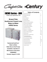 Century HEW036A1D00BFB Installation, Operation & Maintenance Manual