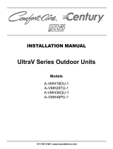 Century A-VMH28TU-1-CY Installation guide