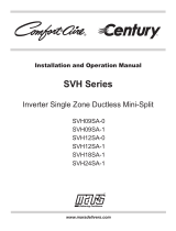 COMFORT-AIRE SVH12SA-1-CY Installation, Operation & Maintenance Manual