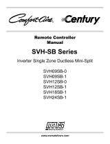 COMFORT-AIRE SVH24SB-1-CY Owner's manual