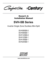 COMFORT-AIRE SVH24SB-1-CY User manual