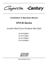 COMFORT-AIRE B-VFH12MB-1A Owner's manual
