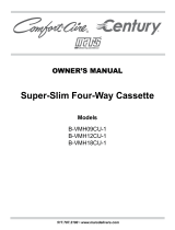 Century B-VMH09CU-1-CY Owner's manual