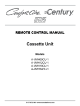Century B-VMH18CU-1 Owner's manual
