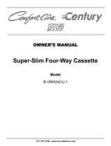 COMFORT-AIRE B-VMH24CU-1-CY Owner's manual
