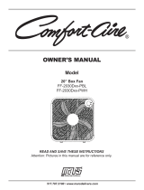 COMFORT-AIRE FF-2030DXX-PBL Owner's manual