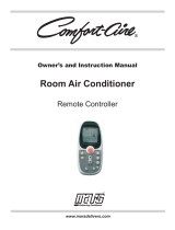 COMFORT-AIRE RAH-123M Owner's manual