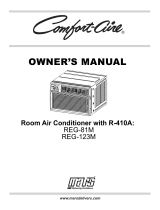 COMFORT-AIRE REG-123M Installation, Operation & Maintenance Manual