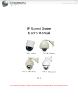 Vacron IP Speed dome User manual