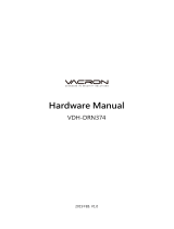 Vacron VDH-DRN374 User manual