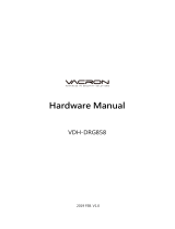 Vacron VDH-DRG858 User manual
