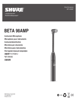 Shure BETA98AMP Owner's manual