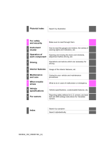 Toyota Sienna Owner's manual