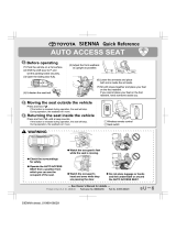 Toyota Sienna Owner's manual