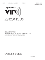 Toyota Matrix Owner's manual