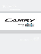 Toyota 2008 Camry Reference guide