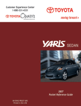 Toyota Yaris Owner's manual