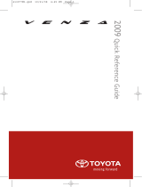 Toyota Venza Reference guide
