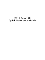 Toyota Scion xD 2013 Reference guide