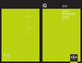 Toyota iQ Reference guide