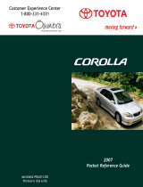Toyota Corolla Owner's manual