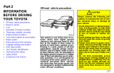 Toyota Land Cruiser Owner's manual