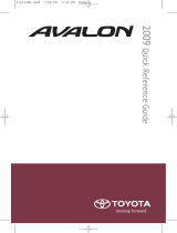 Toyota Avalon Reference guide