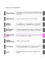 Toyota 2013 Prius Owner's manual