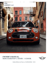 Mini 2021 HARDTOP 4 DOOR Owner's manual