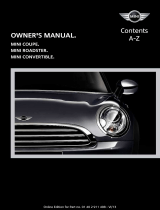 Mini 2014 CONVERTIBLE Owner's manual