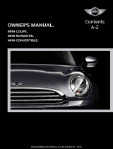 Mini Coupe Roadster Convertible 2013 Owner's manual