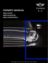 Mini 2012 ROADSTER Owner's manual