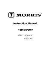 Morris W70147SAP Owner's manual