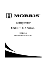 Morris W70130SP Owner's manual