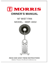 Morris MMF-3002 Instructions Manual