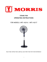 Morris MFS-16216 Instructions Manual