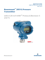 Rosemount 2051G Pressure Transmitter Quick start guide