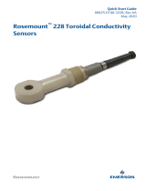 Rosemount 228 Toroidal Conductivity Sensors Owner's manual