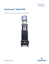 Rosemount Model 500 Helium to Hydrogen Gas Conversion Kit Quick start guide