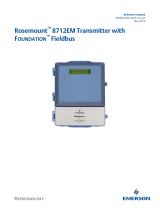 Rosemount 8700M Sensor Owner's manual