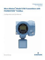 Micro Motion Model 5700 Owner's manual