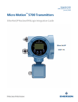 Micro Motion 5700 Integration Guide