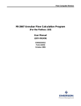 Remote Automation SolutionsMI-2667 Annubar Flow Calculation Program (FB103)