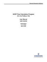 Remote Automation SolutionsGOST Flow Calculation (FB103)