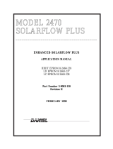 Daniel Model 2470 SF+ Owner's manual