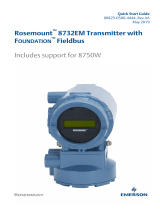 Rosemount 8700M Sensor Quick start guide
