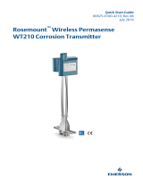 Rosemount WT210 Wireless Corrosion Transmitter Quick start guide