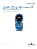 Micro Motion 2700 Owner's manual