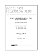 Daniel Model 2470 SF+ Owner's manual