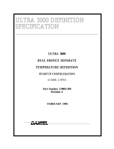 Daniel Ultra 3000 Dual Orifice Temperature Definition Owner's manual
